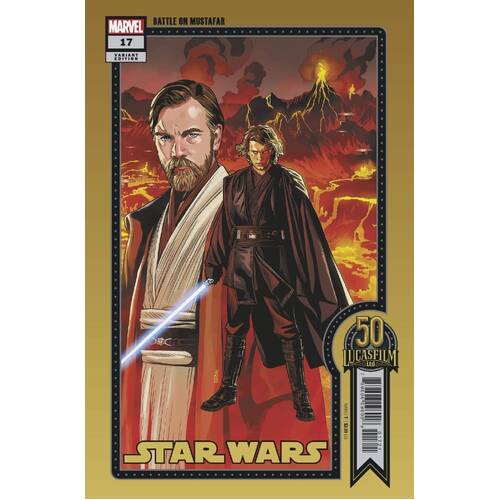 STAR WARS #17 SPROUSE LUCASFILM 50TH VAR WOBH